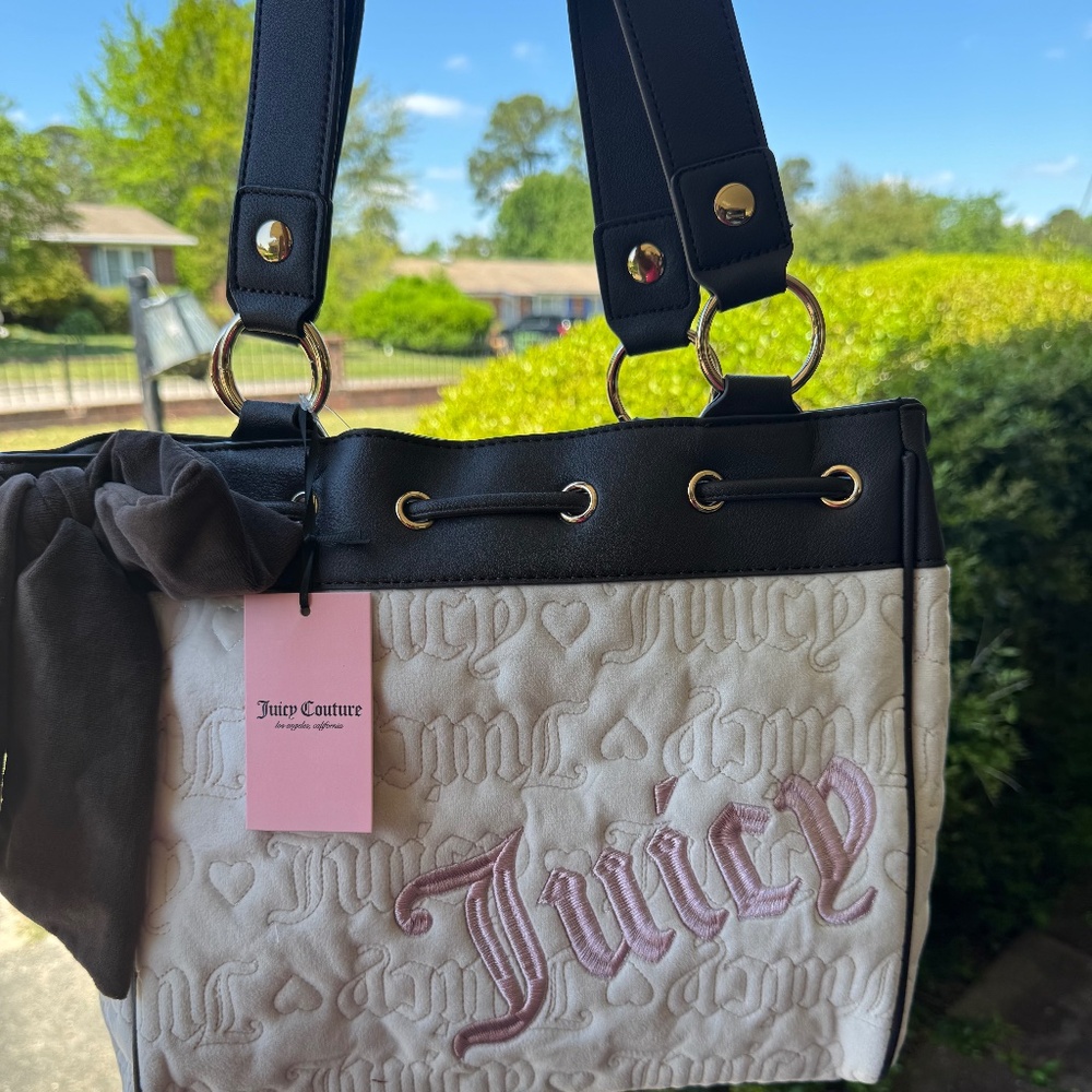 Juicy Couture Vintage Dreams Tote Bag Angel/Chocolate Daydreamer